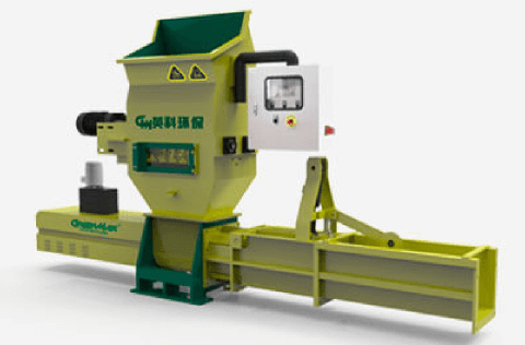 由鎮(zhèn)江英科再生機械有限公司自主設(shè)計研發(fā)Greenmax泡沫冷壓機